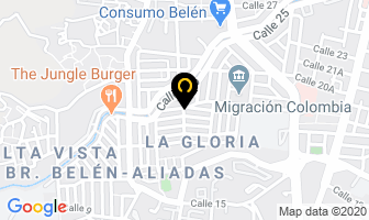 Mapa de Confecciones Sensyflor en Medellín