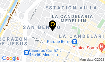 Mapa de Confecciones Susitex en Medellín