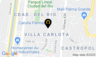 Mapa de Confecciones Toval S.a. en Medellín