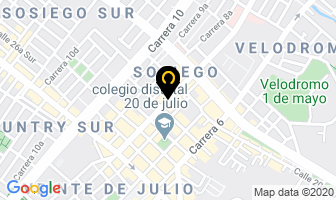 Mapa de Confecciones Viccenti Ltda en Bogotá D.C