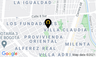 Mapa de Confecciones .viltex Ltda. en Bogotá D.C