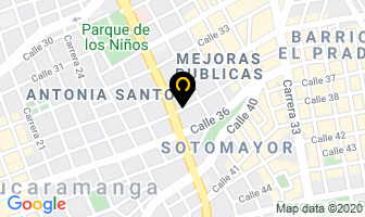 Mapa de Confecciones Wall Street en Bucaramanga