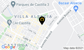 Mapa de Confecciones Y Deportes Pegasus en Bogotá D.C