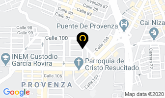 Mapa de Confecciones Yiyo´s en Bucaramanga