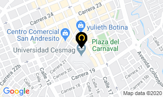 Mapa de Confeccions Goretti De Nariño en Pasto