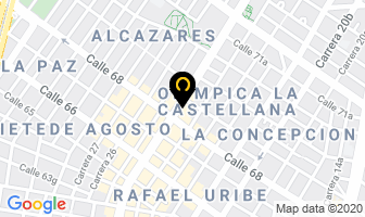 Mapa de Confecdecor en Bogotá D.C