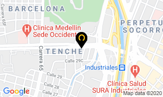 Mapa de Confentretelas Ltda. en Medellín