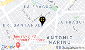 Mapa de Confidenciiial en Bogotá D.C