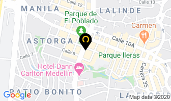 Mapa de Confinanciera S.a. en Medellín