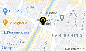Mapa de Confitería Glotón en Medellín