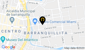 Mapa de Confitería La Campana en Barranquilla