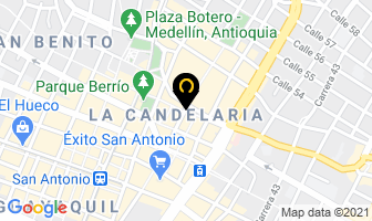 Mapa de Confiteria Nevado en Medellín