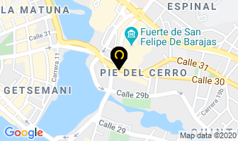 Mapa de Confitería Súper en Cartagena