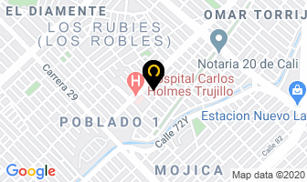 Mapa de Confites Y Confites Lucky en Cali