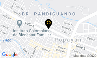Mapa de Confort Muebles Tapiceria en Popayán