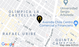 Mapa de Confrio - Reparacion De Neveras en Bogotá D.C
