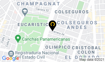 Mapa de Congelados Y Refrigerios Matílde en Cali