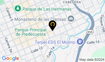 Mapa de Conichurros en Piedecuesta