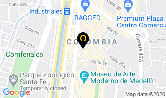 Mapa de Connecto It en Medellín