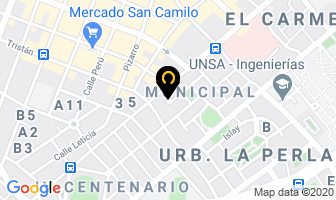 Mapa de Conocimientoysalud.es en Bogotá D.C