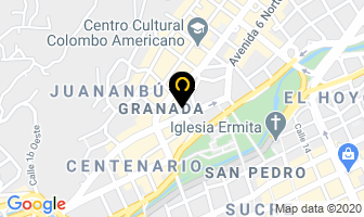 Mapa de Consejeros Financieros en Cali