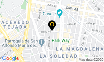 Mapa de Conseñales Ltda. en Bogotá D.C