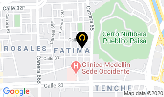 Mapa de Conservas Aviñon en Medellín
