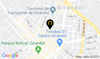Mapa de Consignataria Ventas El Peñon en Girardot