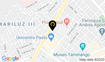 Mapa de Consignautos Panamericana en Pasto