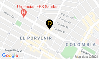 Mapa de Consorcio Malla Vial en Barranquilla