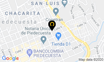 Mapa de Construaceros D.f. en Piedecuesta