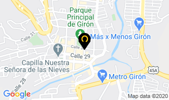 Mapa de Construcasa Inmobiliaria en Girón