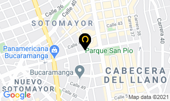 Mapa de Construccion en Bucaramanga