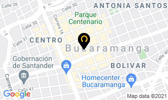 Mapa de Construcciones Ac&c Ltda. en Bucaramanga