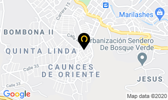 Mapa de Construcciones Arango Y Cia en Medellín