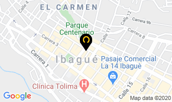 Mapa de Construcciones Con Calidad Ltda. en Ibagué