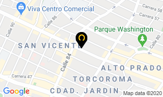 Mapa de Construcciones Macer en Barranquilla