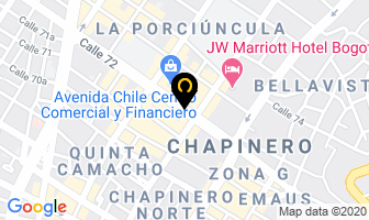 Mapa de Construcciones Vicpar Y Cía. en Bogotá D.C
