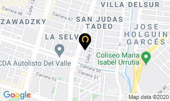 Mapa de Construcciones Vitruvio S.a.s en Cali