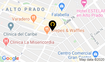 Mapa de Construcciones Walex Ltda en Barranquilla