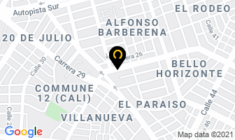 Mapa de Construcciones Y Remodelaciones J.c. en Cali