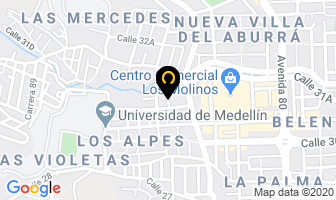 Mapa de Construcciones Zona Húmeda en Medellín
