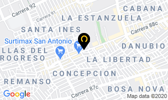Mapa de Constructámites en Bogotá D.C