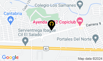 Mapa de Constructcenter S.a.s: en Ibagué