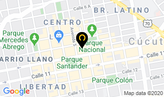Mapa de Constructora Arellano S.a.s en Cúcuta