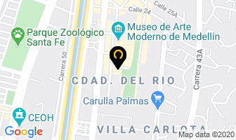 Mapa de Constructora Capital S.a. en Medellín