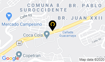 Mapa de Constructora Caribe en Bucaramanga