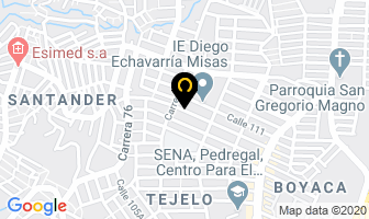 Mapa de Constructora Civil Colombiana Ltda. en Medellín