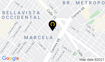 Mapa de Constructora Crea S.a. en Bogotá D.C