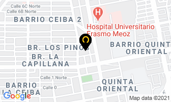 Mapa de Constructora E Inversiones Gmo S.a.s. en Cúcuta